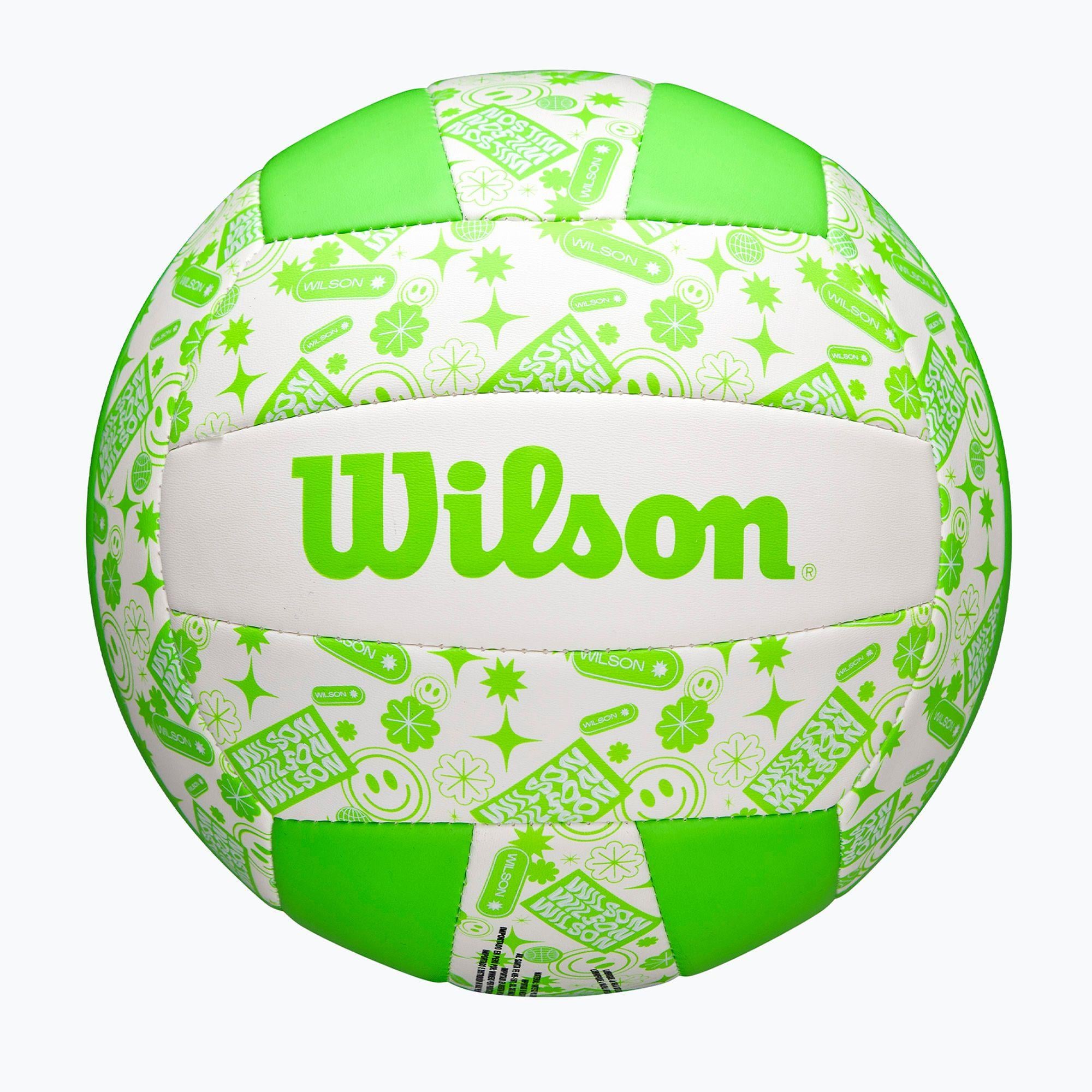 М'яч волейбольний Wilson STAMP VB OF size 5 Green/White (WV4007502XBOF 5)