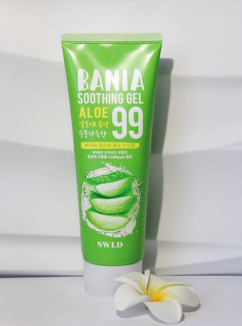 Гель для тела SWLD Bania Soothing Gel с Алое Вера 99% для глубокого увлажнения 250 мл