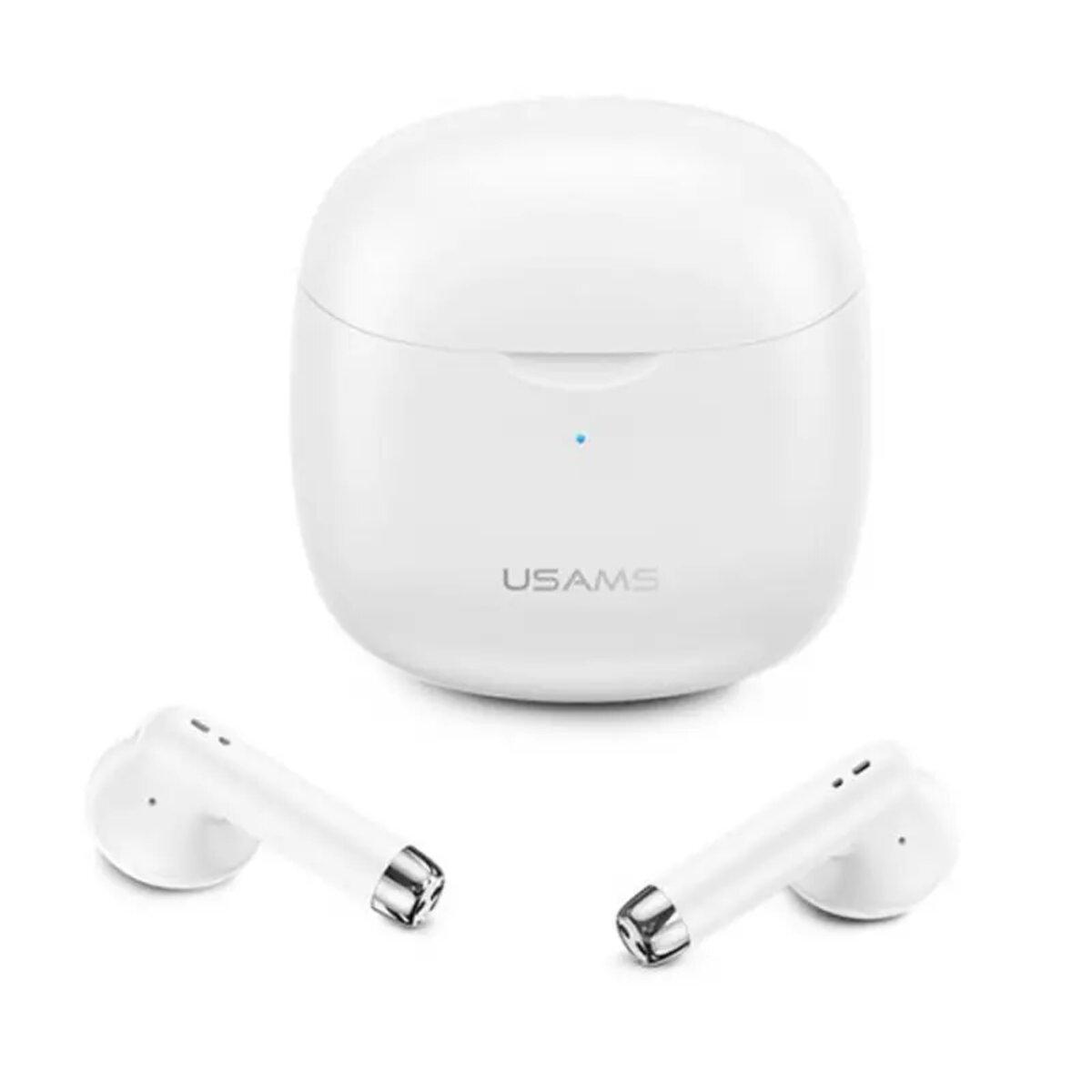 Навушники Bluetooth USAMS-IA04 TWS Earbuds IA Series White (582246) - фото 2