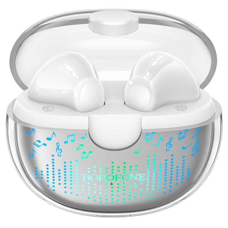 Наушники беспроводные Borofone BW15 Bluetooth стереогарнитура Белый (1979297231)