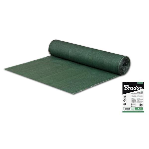 Сетка для затенения защитная 80%, 90 г/м²2х25 м (AS-CO9020025GR) - фото 2