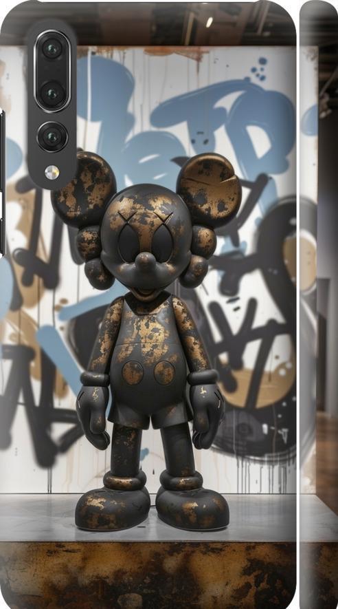 Чехол на Huawei P20 Pro Bronze kaws v2 (6098m-1470-42517)