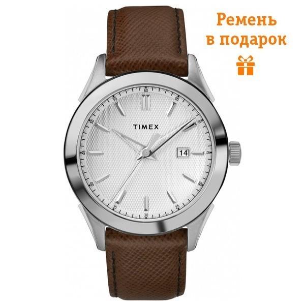 Наручные часы мужские Timex Torrington кварцевые Silver (Tx2r90300)