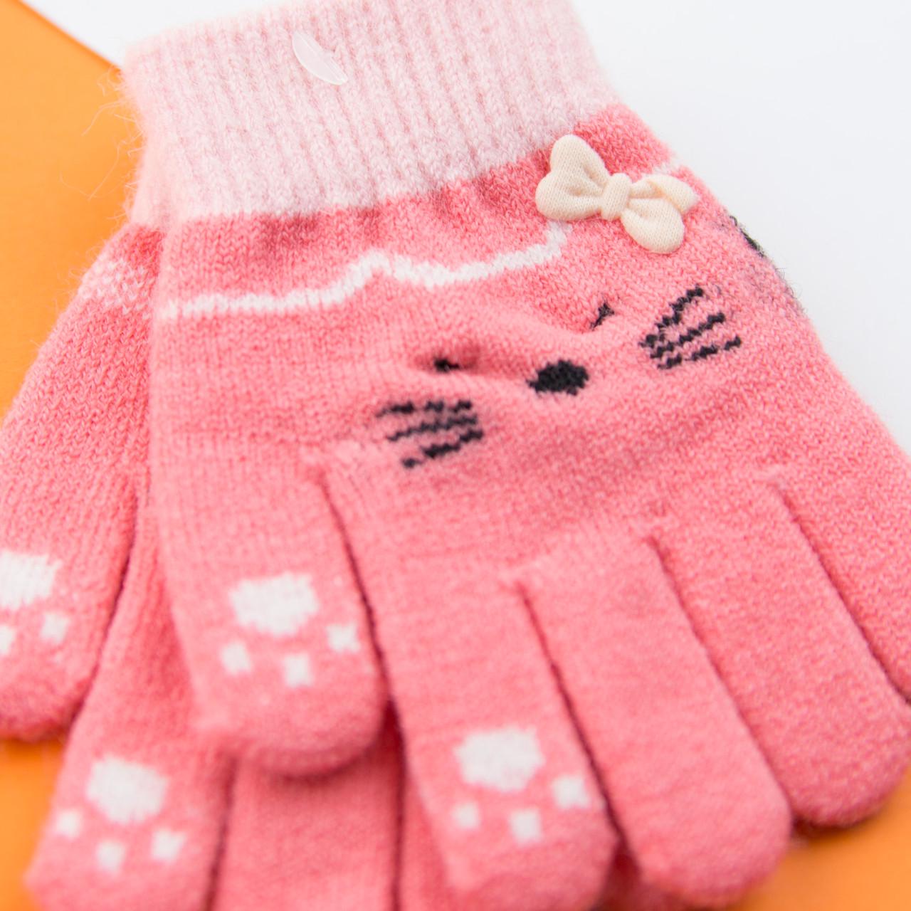 Перчатки для малышей на 1-2 года 22-7-36 Розовый (DR009999) Перчатки для малышей на 1-2 года 22-7-36 Розовый (DR009999)