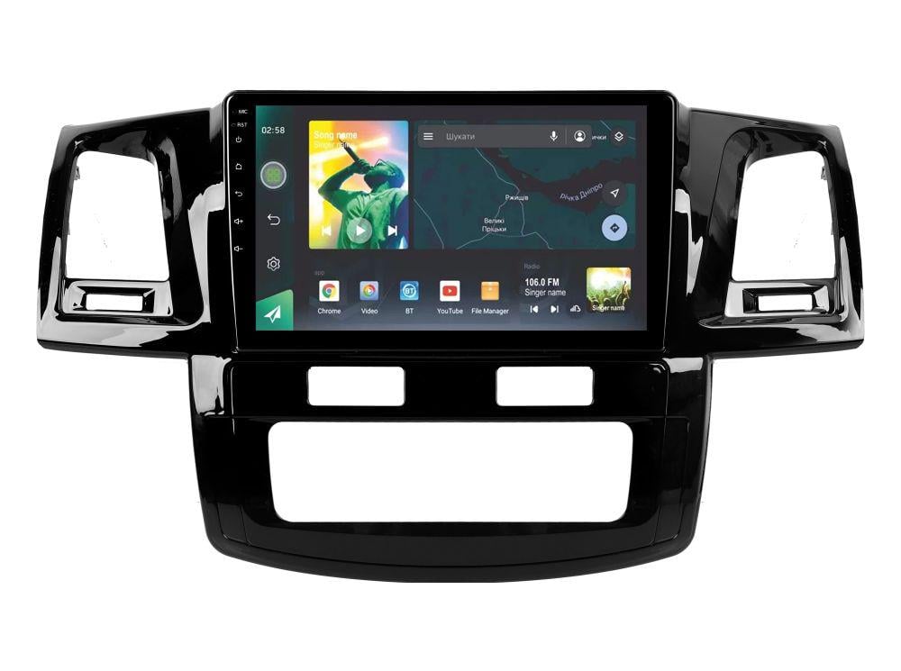 Автомагнитола штатная Sigma X9464 4/64 GB для Toyota Fortuner 1 AN50/AN60 Hilux Revo Vigo 2008-2014 B 9" (AR-72094)