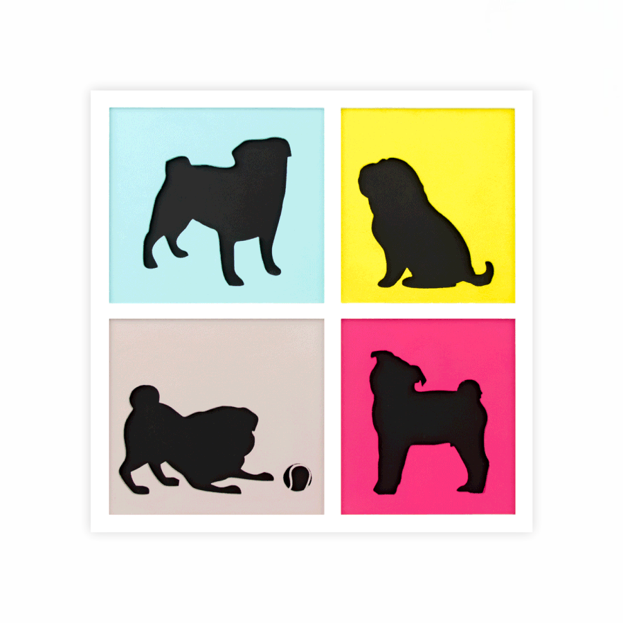 Набір картина 3D Rosa Talent 4 Dogs МДФ ґрунтоване 3 шари 30х30 см (2742432216) Набір картина 3D Rosa Talent 4 Dogs МДФ ґрунтоване 3 шари 30х30 см (2742432216)