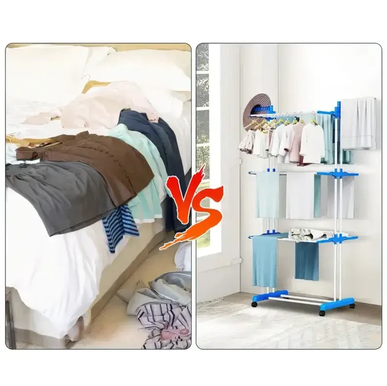 Сушилка для белья многоярусная до 45 кг 180 см (2479518642) - фото 8