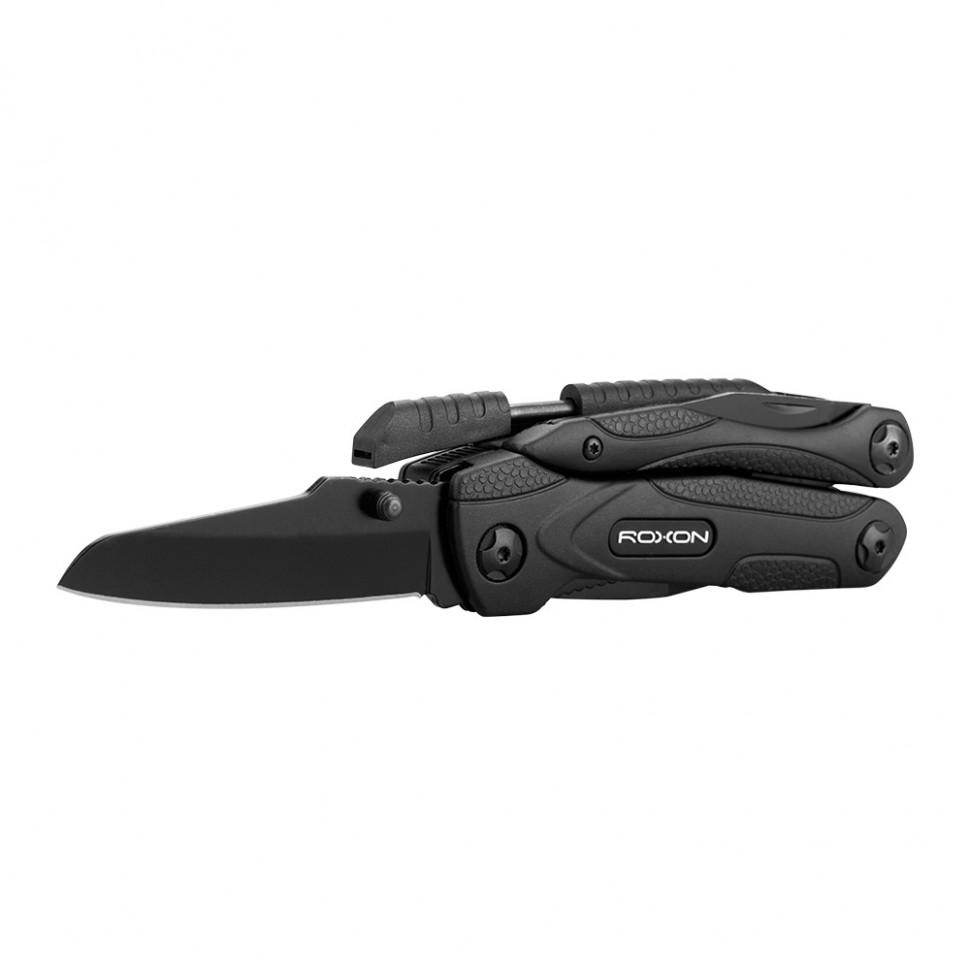 Мультитул Roxon MultiTool Spark CM1349 Black (a2683c3a) - фото 1