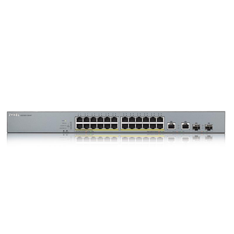 Коммутатор Zyxel GS1350-26HP (GS1350-26HP-EU0101F) - фото 2
