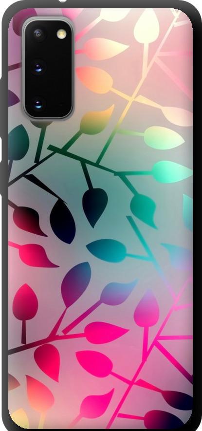 Чехол на Samsung Galaxy S20 Листья (2235b-1824-42517)