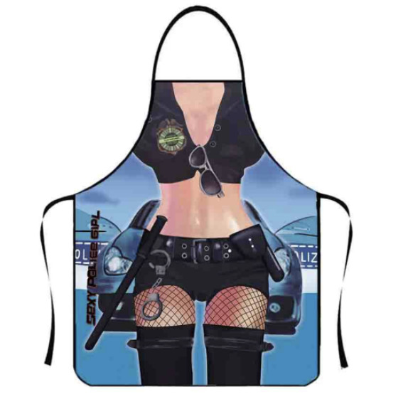 Фартук с приколом Леди полицейская 8063 71х54,5х0,2 см (4403214) Фартук с приколом Леди полицейская 8063 71х54,5х0,2 см (4403214)