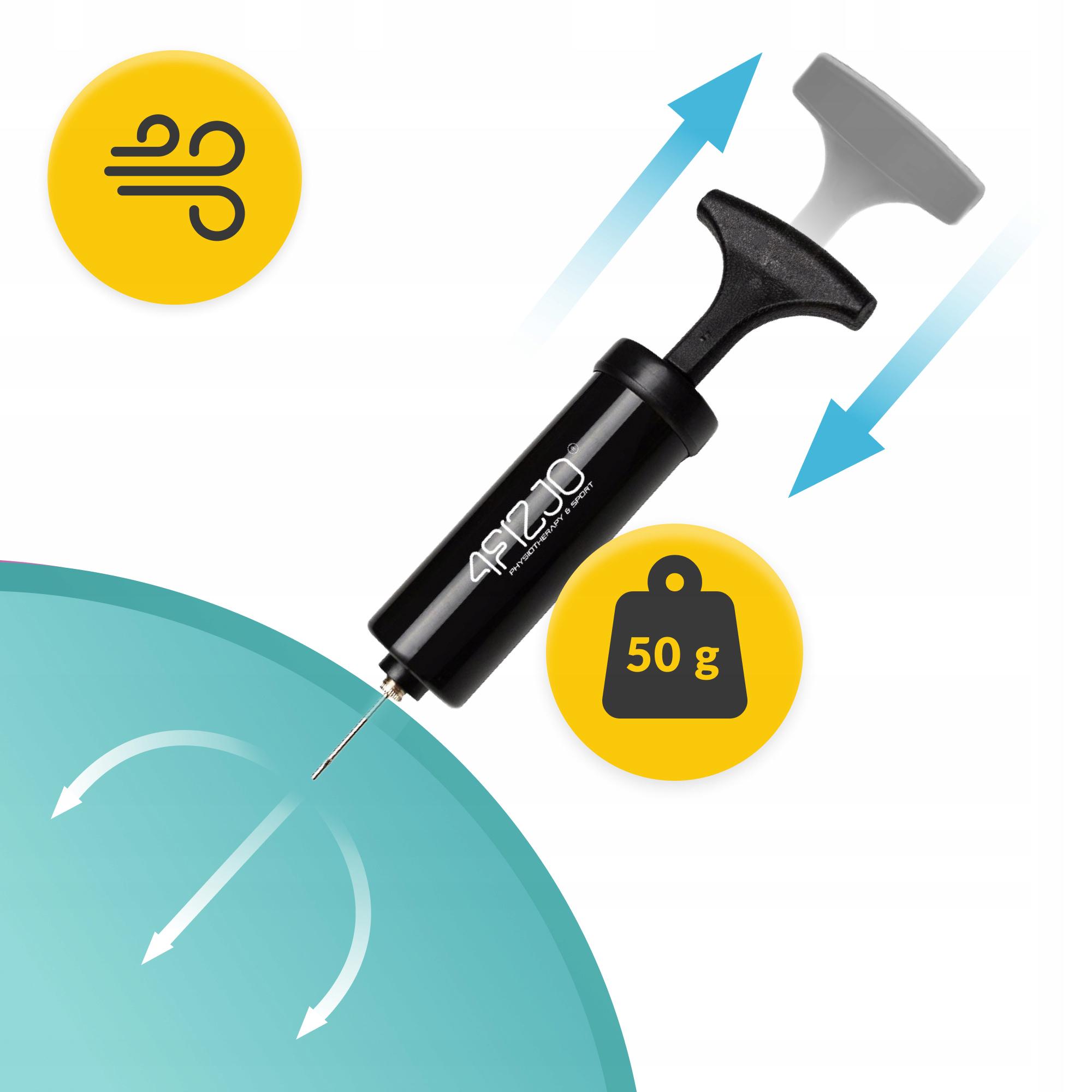 М'яч для фітнесу 4fizjo 22 см Mint (P-5905973404877) - фото 4 М'яч для фітнесу 4fizjo 22 см Mint (P-5905973404877) - фото 4