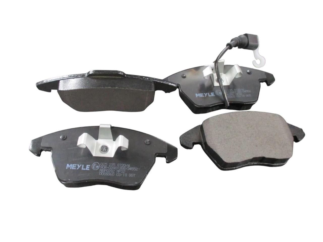 Колодки передние MEYLE 025 235 8720/W VOLKSWAGEN CADDY/AUDI/A3 2.0TDi 03->/SKODA OCTAVIA II (3085963160)