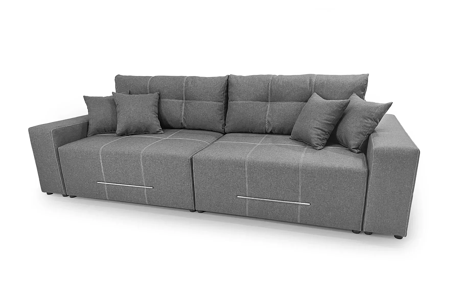 Диван Блисс Мини 255х100 см Серый (25484720)