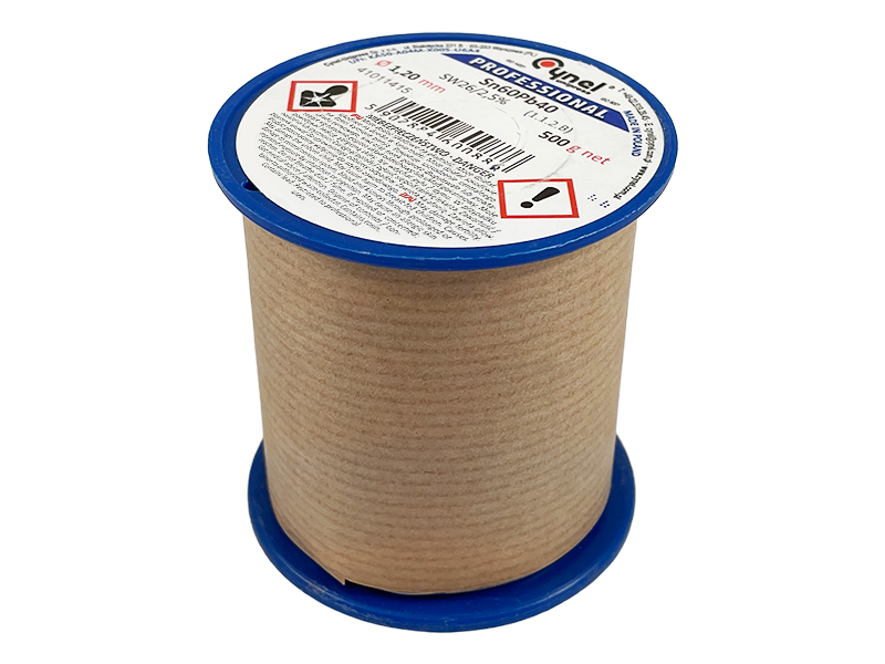 Припой оловянно-свинцовый Cynel Sn60Pb40-SW26 1,2 мм 500 г (8127)