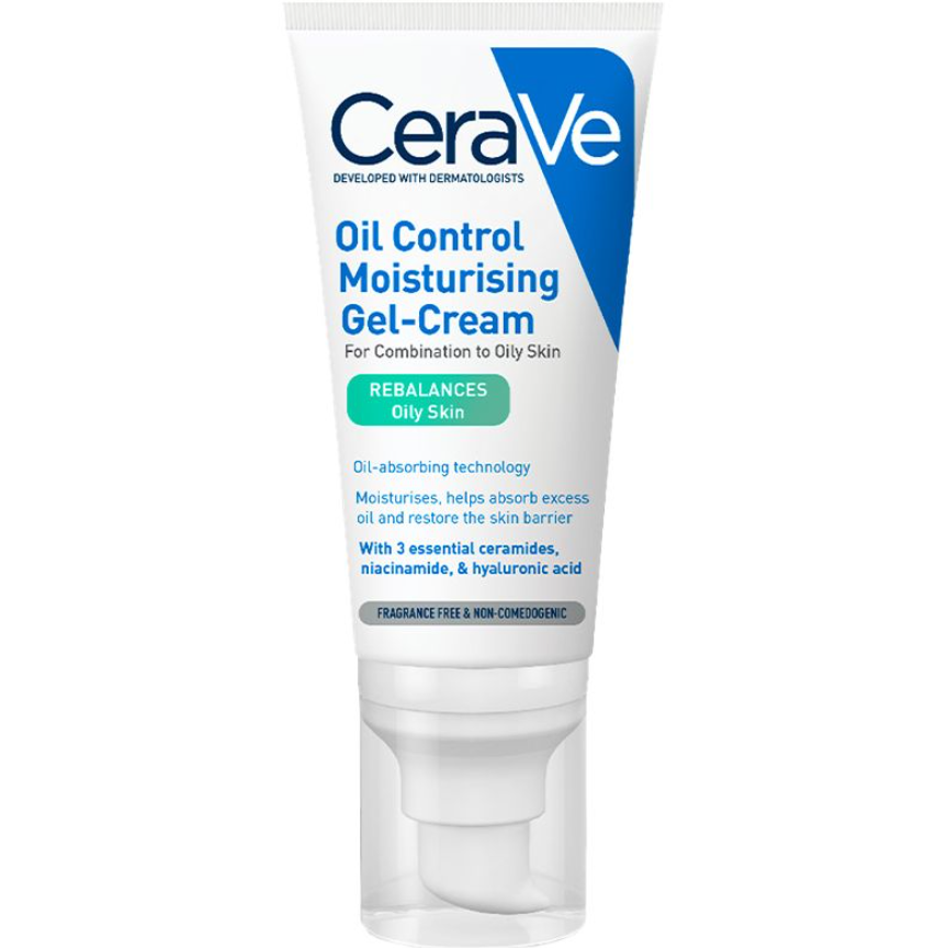 Крем зволожуючий матуючий CeraVe Oil Control Moisturising Gel-Cream 52 мл - фото 2 Крем зволожуючий матуючий CeraVe Oil Control Moisturising Gel-Cream 52 мл - фото 2