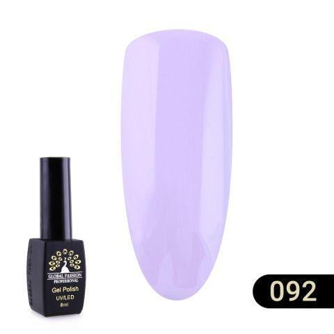 Гель-лак Global Fashion Black elite 092