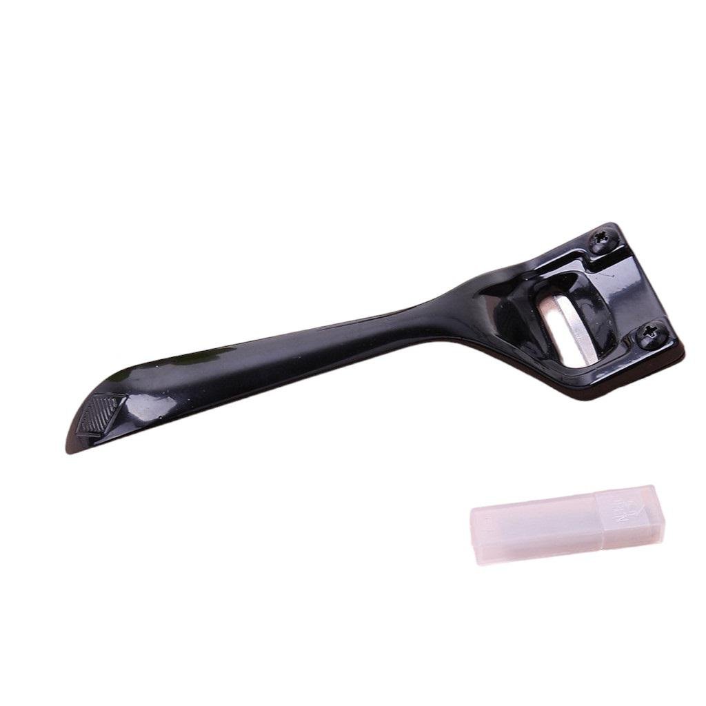 Нож для утоньшения кожи металлический 3 лезвия Черный (4228) Нож для утоньшения кожи металлический 3 лезвия Черный (4228)