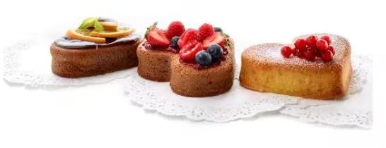 Форма для выпечки Hearts Lekue Creative Pastry 4 порций (1452b0ab) - фото 3 Форма для выпечки Hearts Lekue Creative Pastry 4 порций (1452b0ab) - фото 3