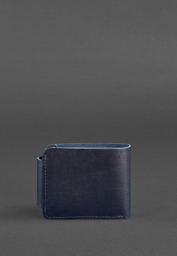 Портмоне мужской кожаный BlankNote Zeus 9.0 Темно-Синий (A-026616) - фото 3 Портмоне мужской кожаный BlankNote Zeus 9.0 Темно-Синий (A-026616) - фото 3