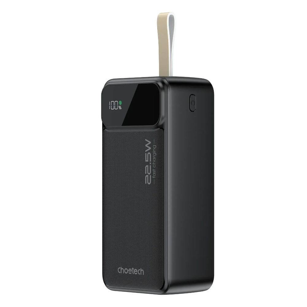 Повербанк Choetech B731 40000 mAh PD 22,5W LED Black (26712345)