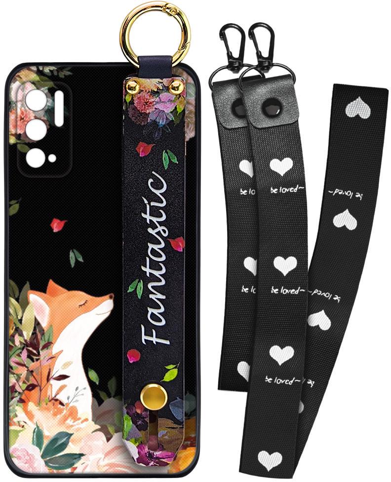 Чехол SHLab Xiaomi Redmi Note 10 5G Fantastic + два ремешка с карабином (32136)