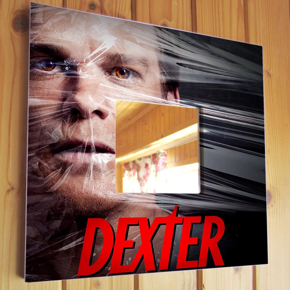 Зеркало декоративное с фото Сериал "Декстер" 260х260 мм (M04390)