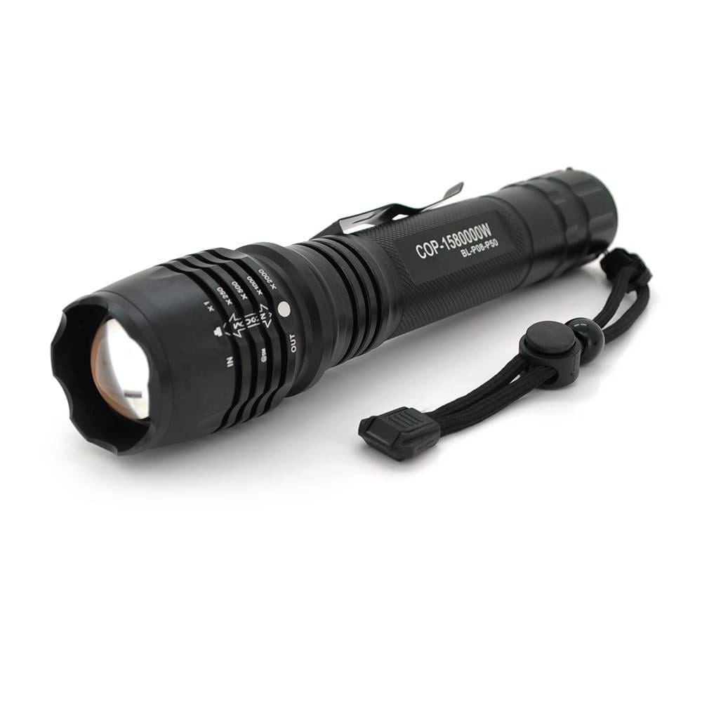 Ліхтарик Bailong P08-P50 Cree XML-T 5 режимів корпус-алюміній водостійкий ударостійкий 2х18650 акумулятор АЗУ СЗУ (32796) Ліхтарик Bailong P08-P50 Cree XML-T 5 режимів корпус-алюміній водостійкий ударостійкий 2х18650 акумулятор АЗУ СЗУ (32796)