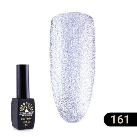 Гель-лак Global Fashion Black elite 161