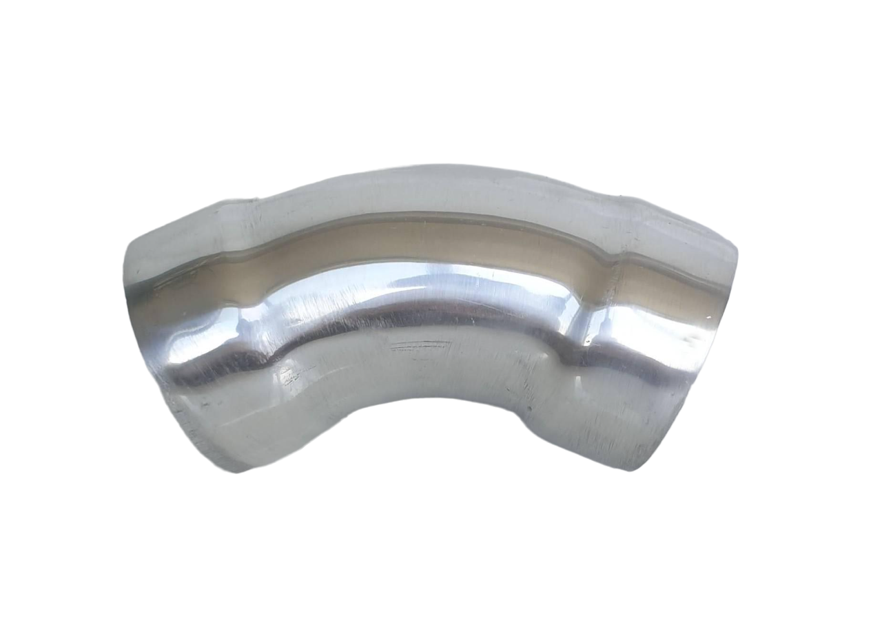 Поворот поручня 135° порожній для алюмінієвих поручнів Ø 50 Сріблястий