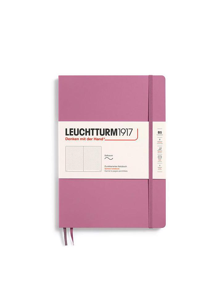 Блокнот Leuchtturm1917 Composition B5 мягкая обложка точка Dusty Rose (372364)