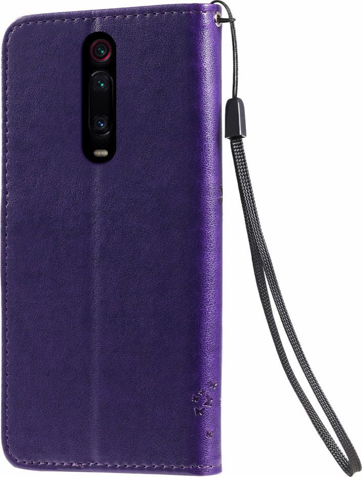 Чехол книжка Xiaomi Mi 9T / Redmi K20 (чехол кот и дерево) Violet (38228-2F) - фото 2