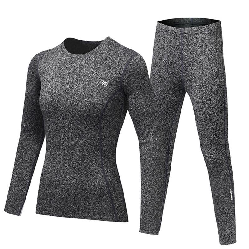 Термобелье женское XINTOWN NYXT19JBYD Gray 3XL согревающее эластичное белье