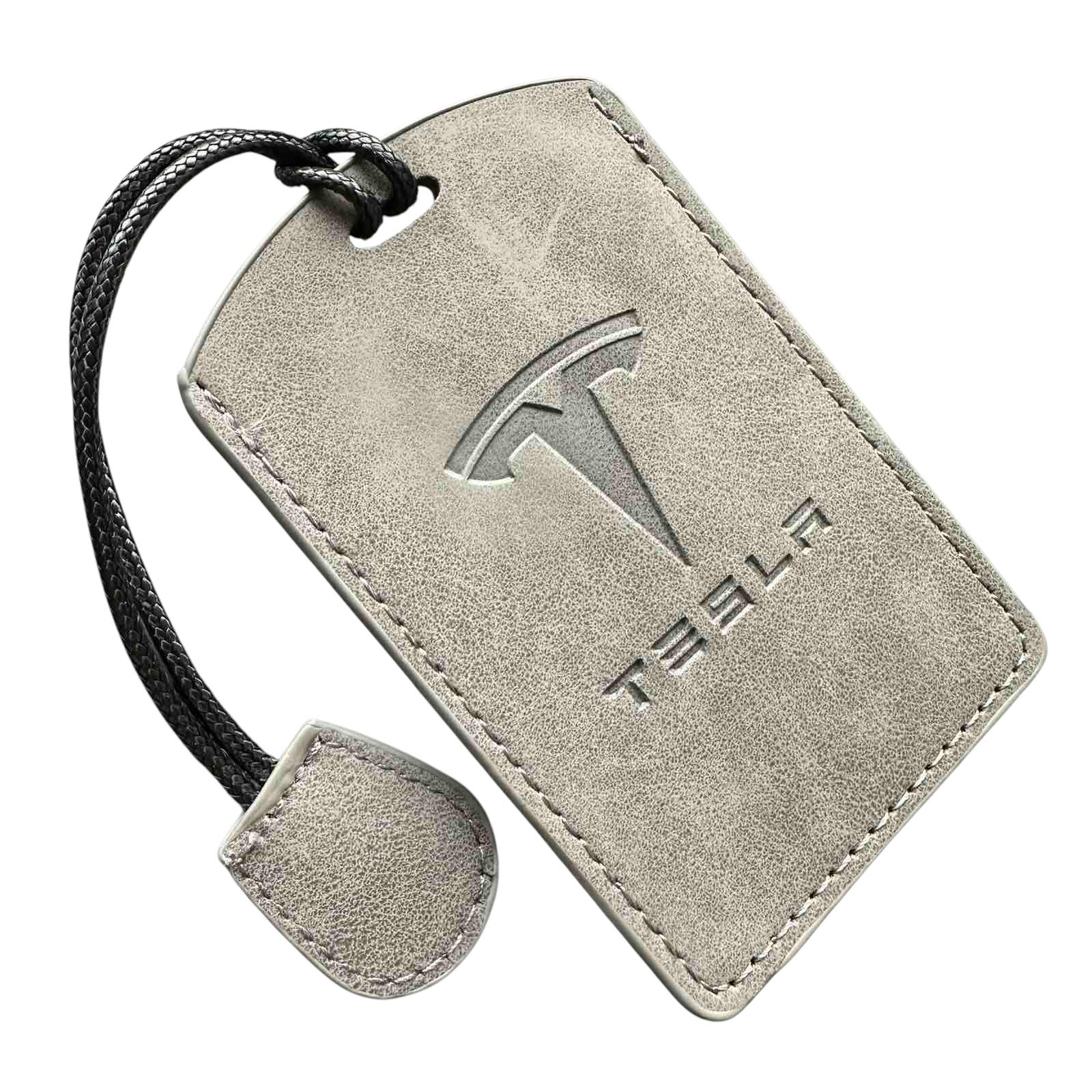 Чехол кожаный для ключа карты Tesla (te2mfa)