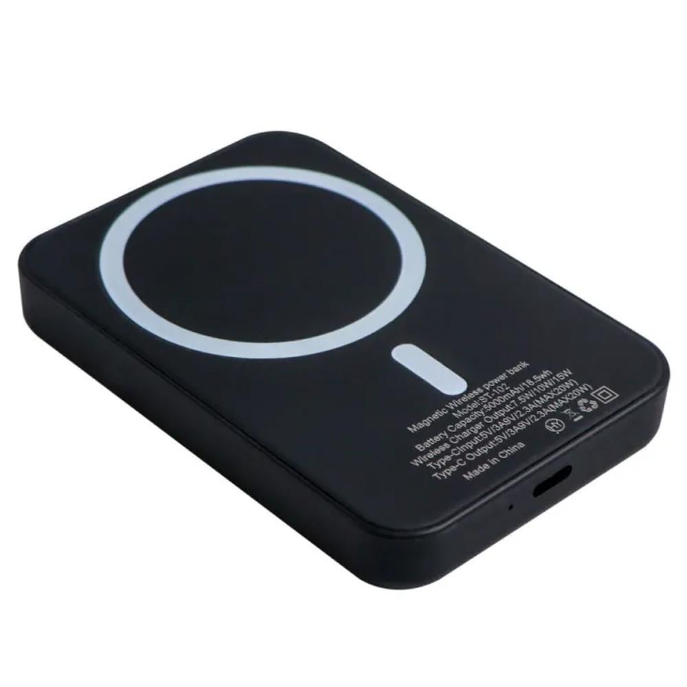Повербанк MagSafe 5000 mAh Type-C Чорний Повербанк MagSafe 5000 mAh Type-C Чорний