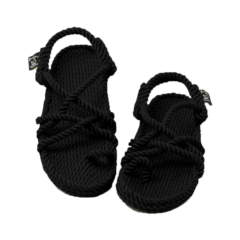 Cандали плетеные с каната Nomadic State Of Mind Toe-Joe р. 42 Black (25111543) - фото 3
