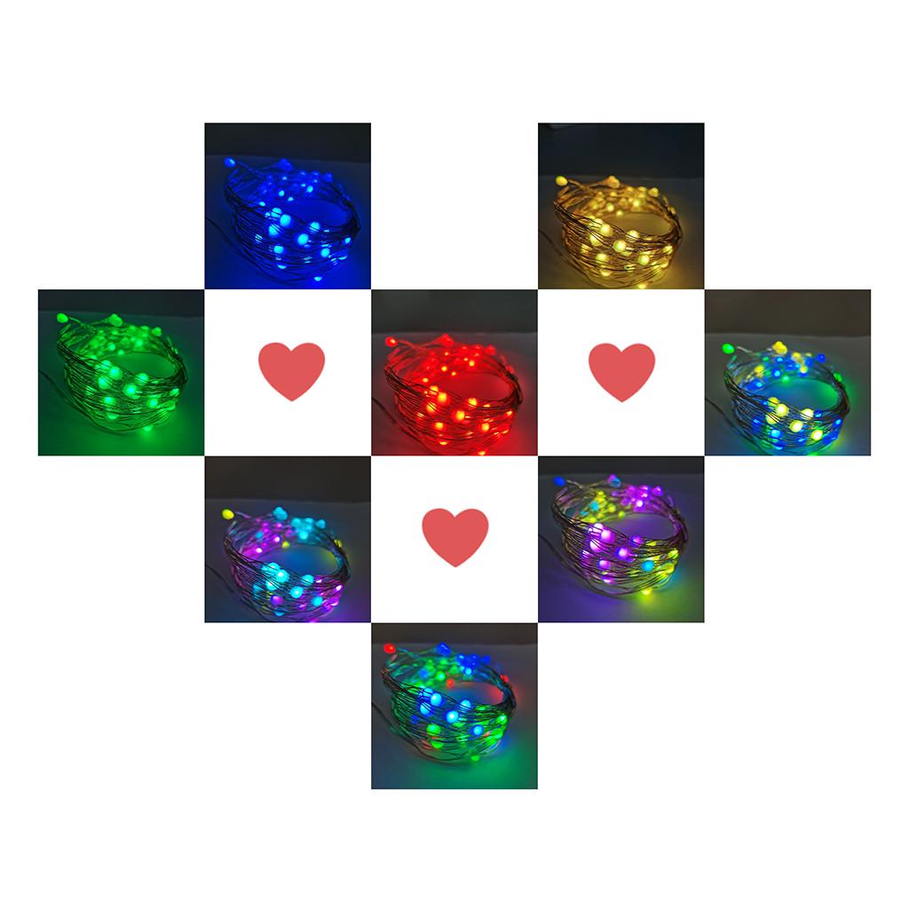 Світлодіодна адресна Smart гірлянда 10 м 100 Led 16 RGB - фото 7 Світлодіодна адресна Smart гірлянда 10 м 100 Led 16 RGB - фото 7