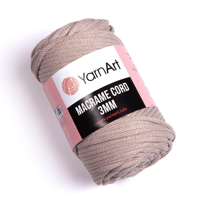 Пряжа YarnArt Macrame Cord 3mm 753 Бежевый