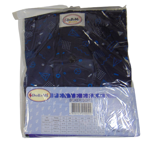 Трусы мужские хлопок Doremi 312-4 L Синий - фото 2