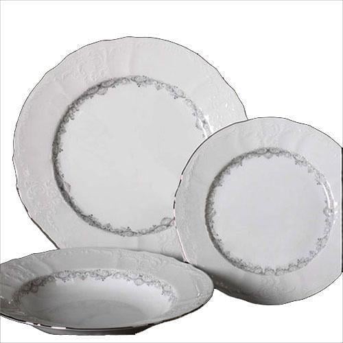 Сервіз столовий Thun Bernadotte Тонке мереживо фарфор на 6 персон 18 пр. (5763021)