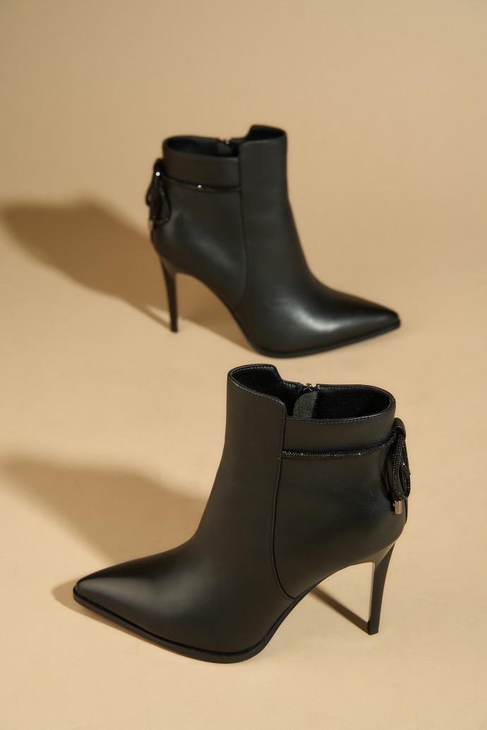 Ботильйони жіночі Fabio Monelli р. 38 Чорний (180266) - фото 2 Ботильйони жіночі Fabio Monelli р. 38 Чорний (180266) - фото 2