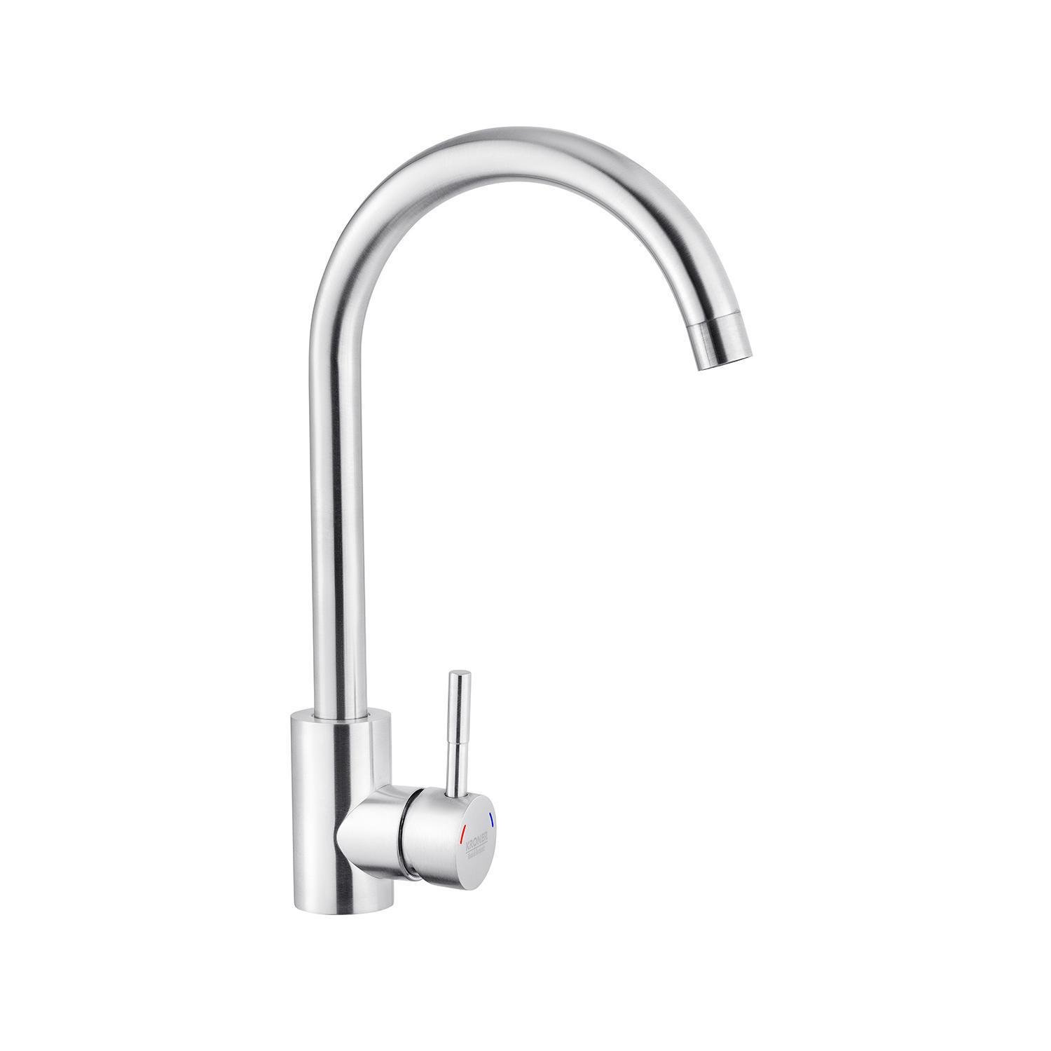 Смеситель для кухни Kroner KRP Edelstahl Klassisch ESG035 (CV023000)