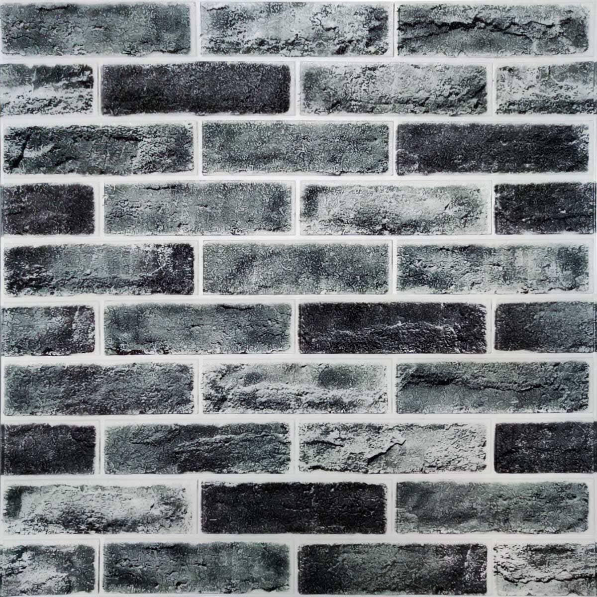 3D-панель самоклеющаяся под кирпич клинкер 700x700x5 мм 413 Синий (SW-00000768)