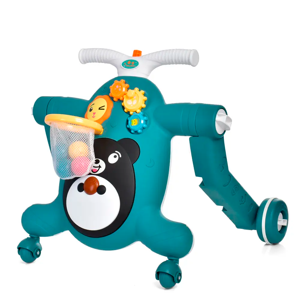 Ходунки Bambi с баскетбольным кольцом 54х45х50 см Голубой (63-75-A2018-8)