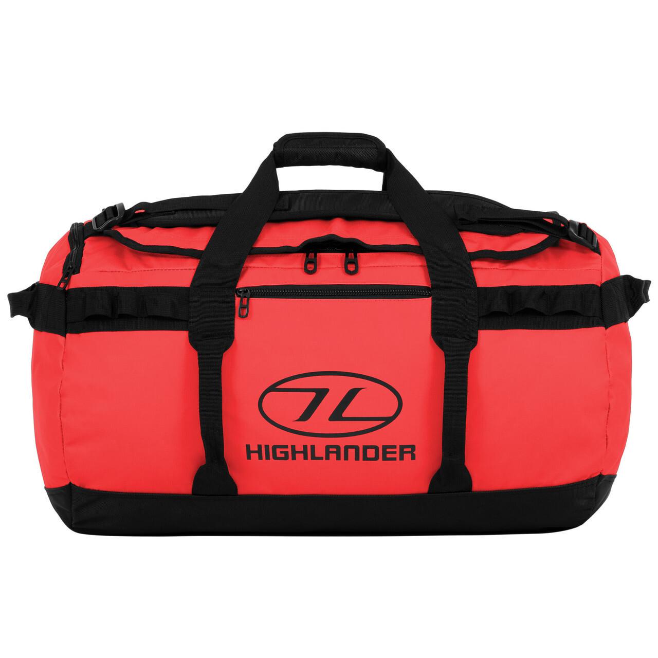 Сумка дорожная водозащитная Highlander Storm Kitbag 65 л Red (927454)