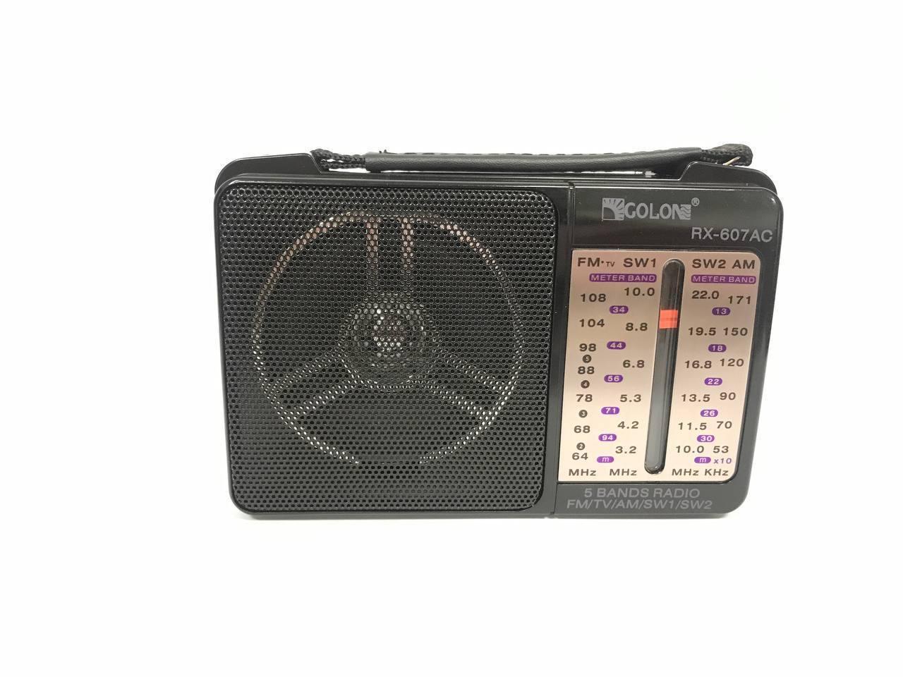 Радиоприемник Golon RX-607AC на батарейках и от сети (2188453577)