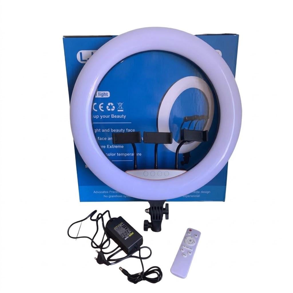Кольцевая лампа 45 см 416 LED Touch Switch пульт адаптер 12 В (kmtЦ-000073787)