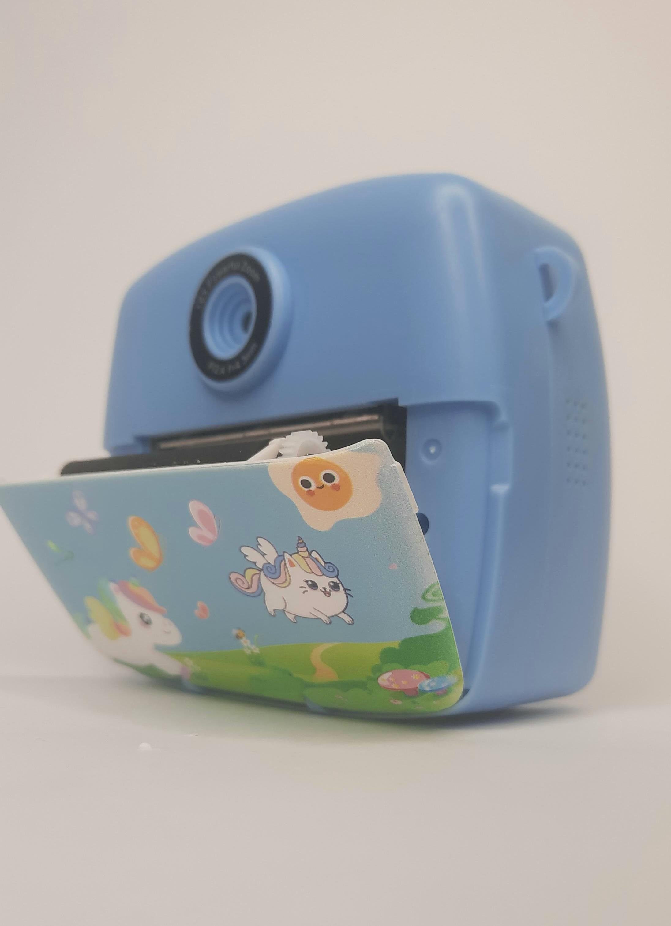 Камера дитяча цифрова з моментального друку фото Poddy pony Blue (C10) - фото 7 Камера дитяча цифрова з моментального друку фото Poddy pony Blue (C10) - фото 7