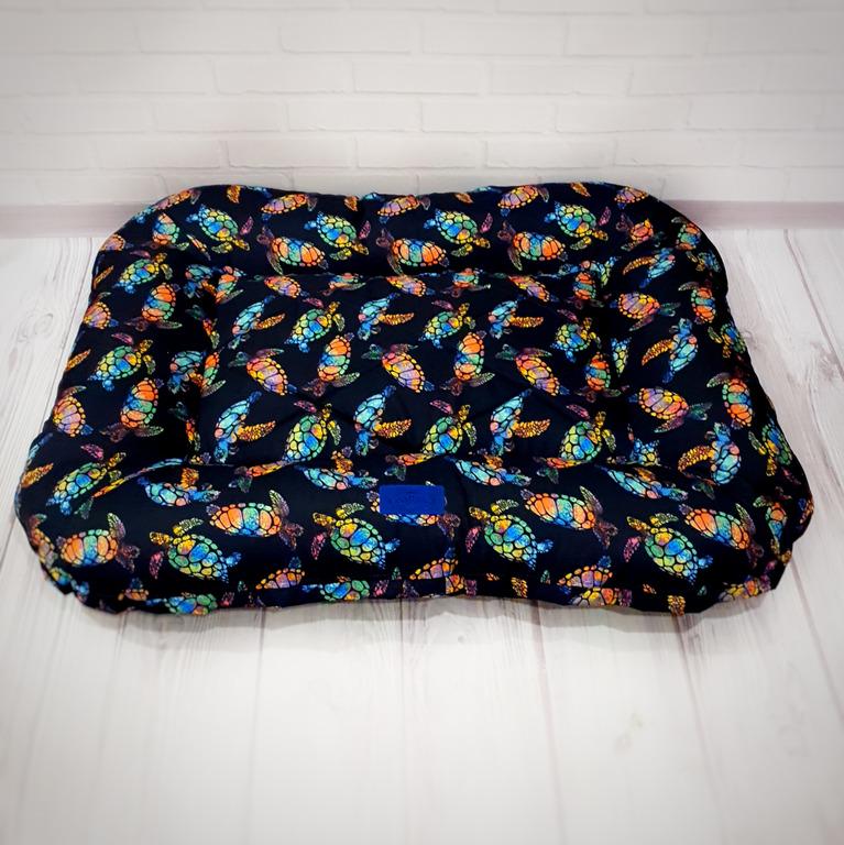 Лежанка-понтон для собак Amore mio Cane Turtle Purple зима/літо до 30 кг 90х70х15 см (P-0001) - фото 3 Лежанка-понтон для собак Amore mio Cane Turtle Purple зима/літо до 30 кг 90х70х15 см (P-0001) - фото 3