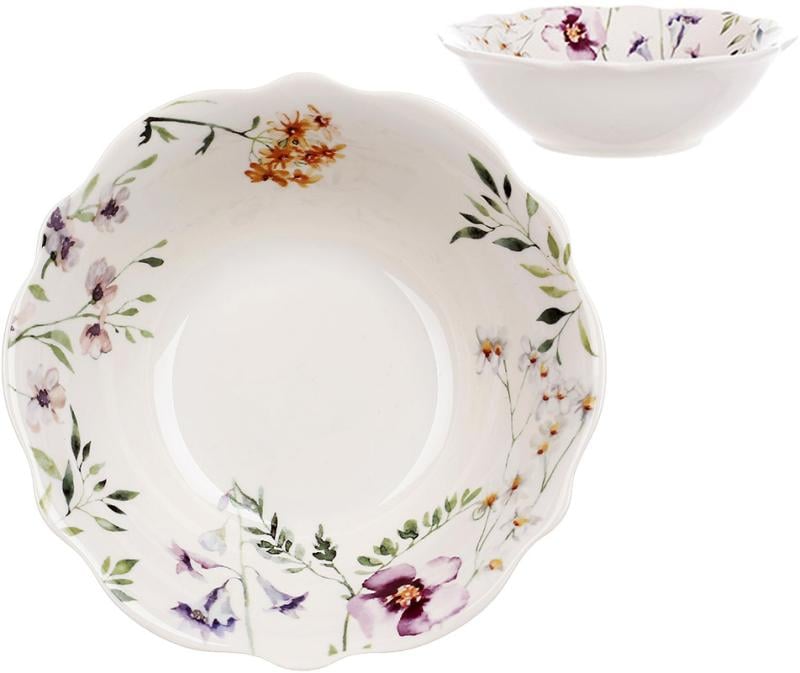Тарелки глубокие Весенняя История фарфора Ø 16 см 4 шт. (BD-K089)